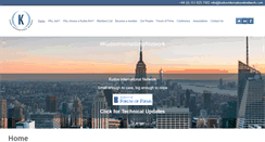 Desktop Screenshot of kudosinternationalnetwork.com